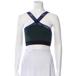 Heroine Sport Halterneck sleeveless crop top